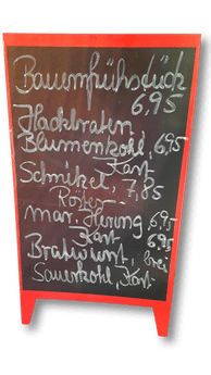 Cafe / Restaurant im Ärztehaus Genthin - aktuelle Tageskarte